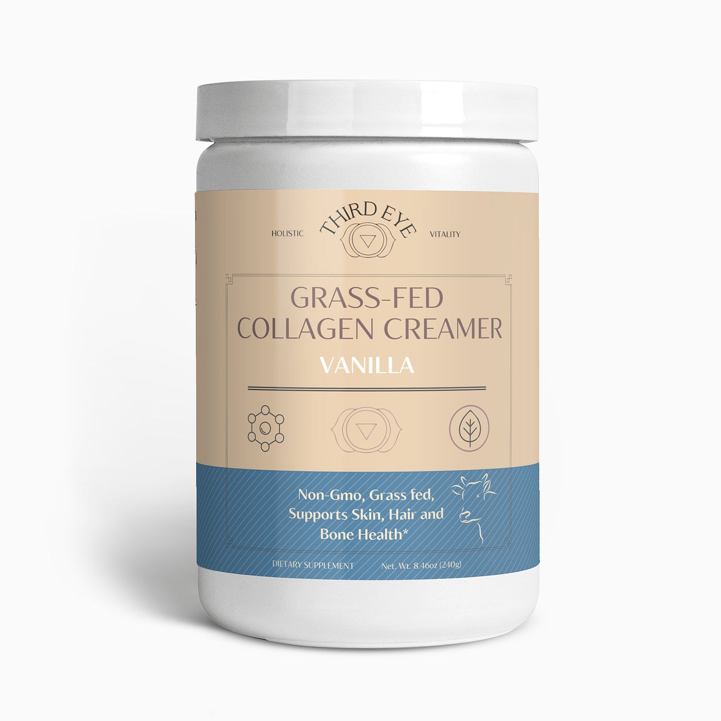 Grass-Fed Collagen Creamer (Vanilla)